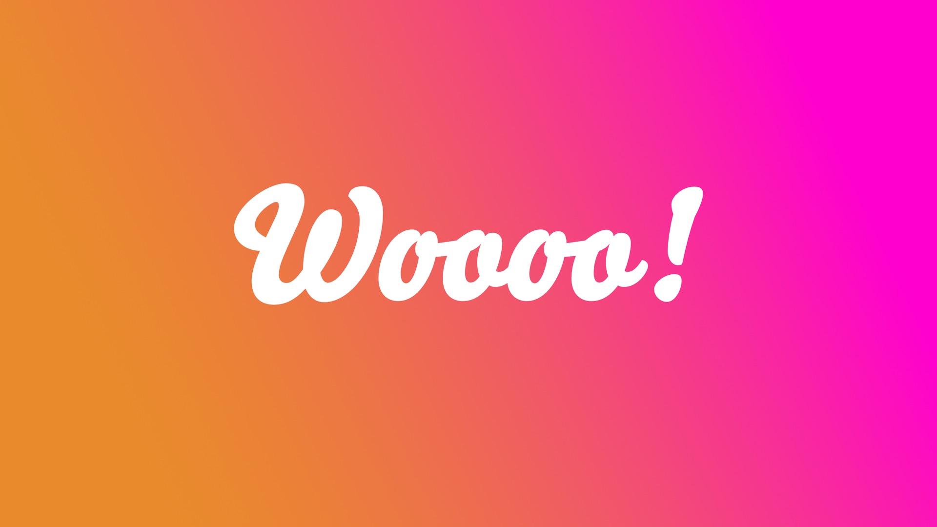 Wooooo!